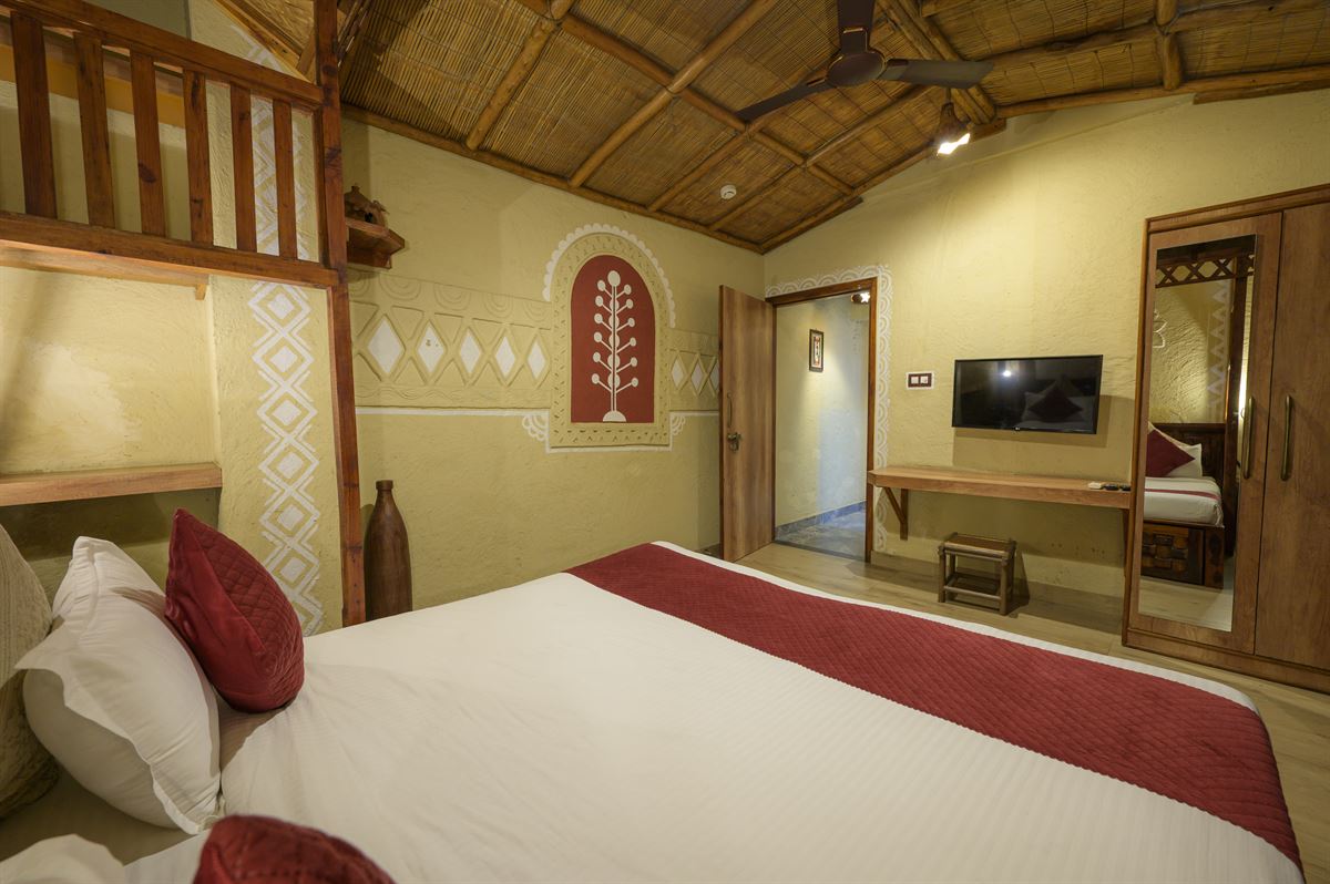 Saraswati Suite - elegant room representing hidden wisdom