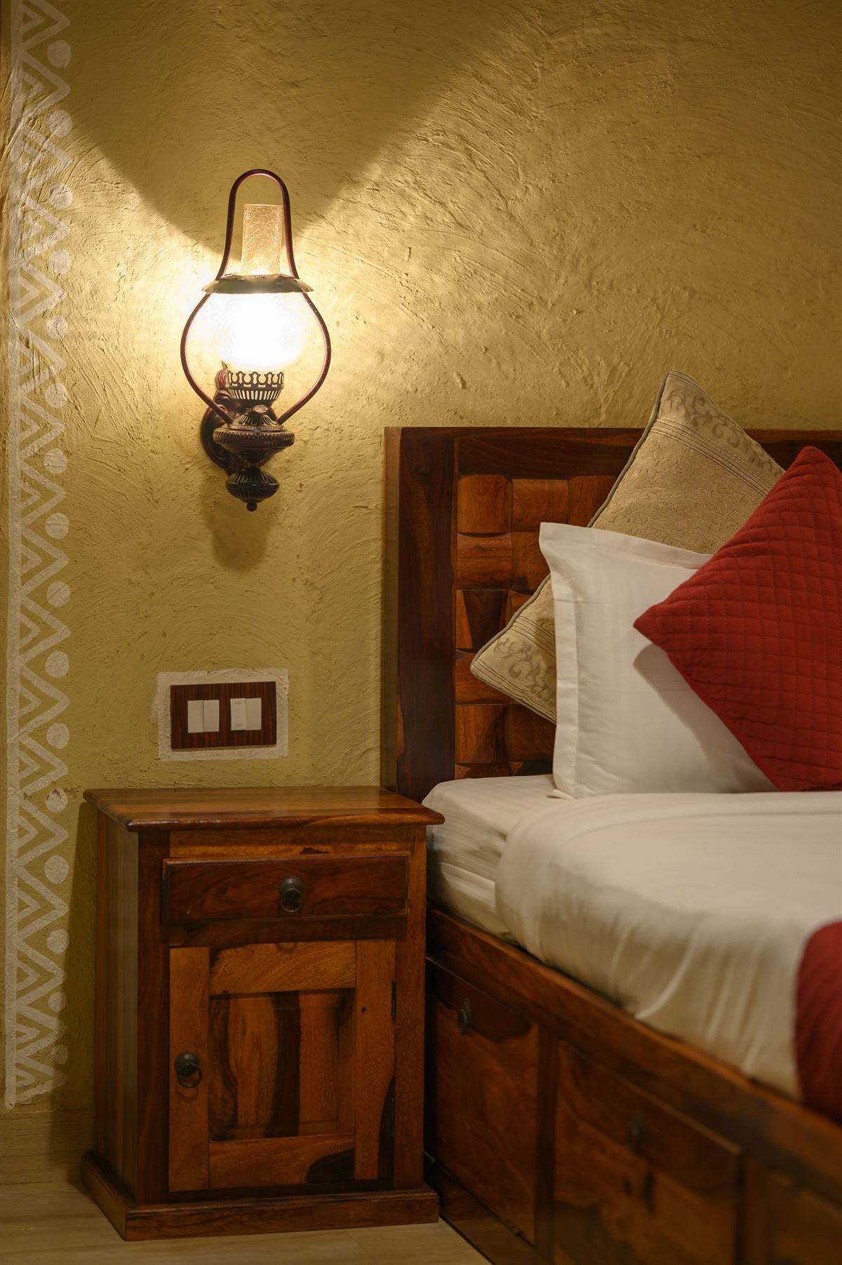 Serene Kutir room ideal for yoga and morning practice