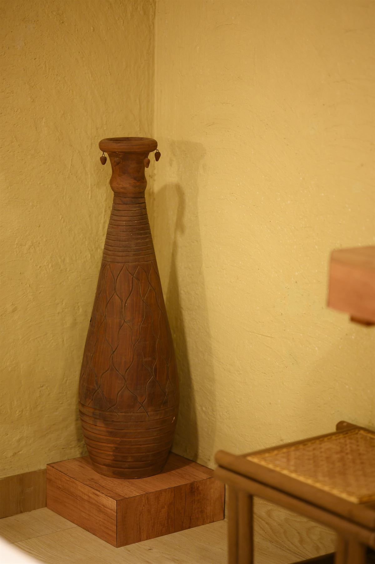 Meditation space at Shri Nilayam Kutir